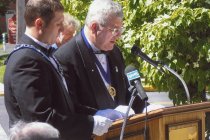 HRL cornerstone rededication